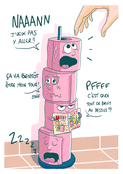 Glace en d&eacute;tresse : l'humour fondant